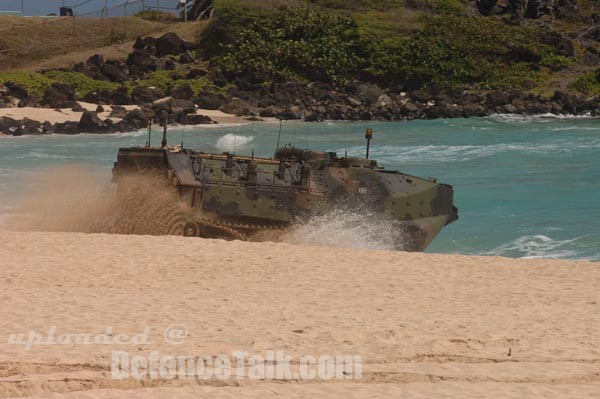 An Amphibious Assault Vehicle (AAV)