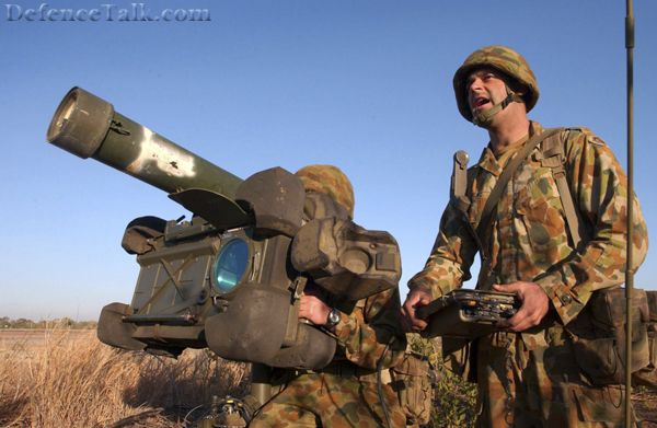 An Australian RBS-70 crew