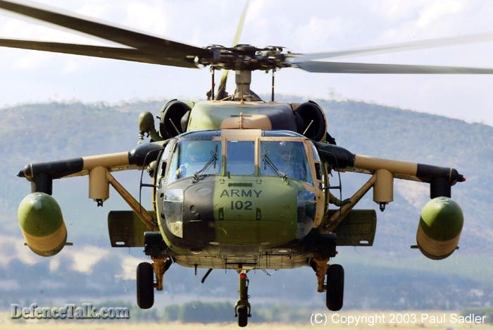 Another Aussie S-70A9 Blackhawk