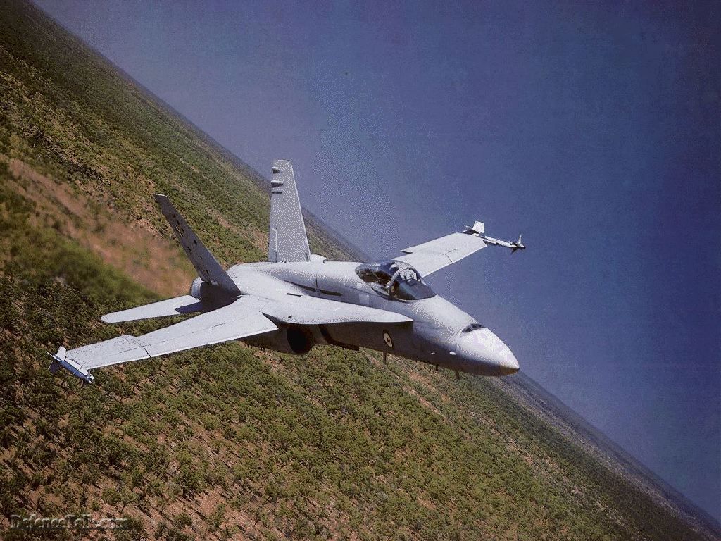 Another decent pic of a RAAF F/A-18 Hornet