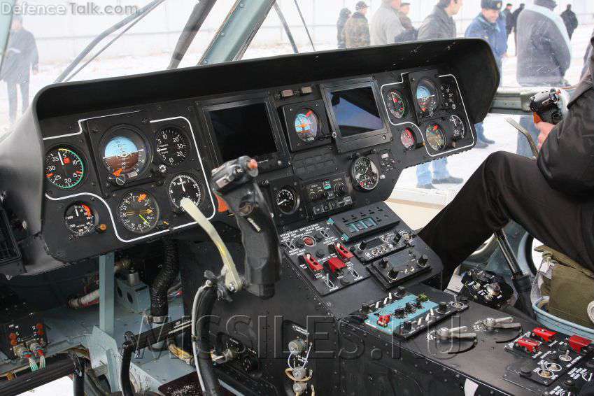 Ansat-U cockpit