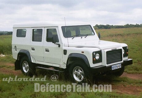 Armoured Defender, South Africa