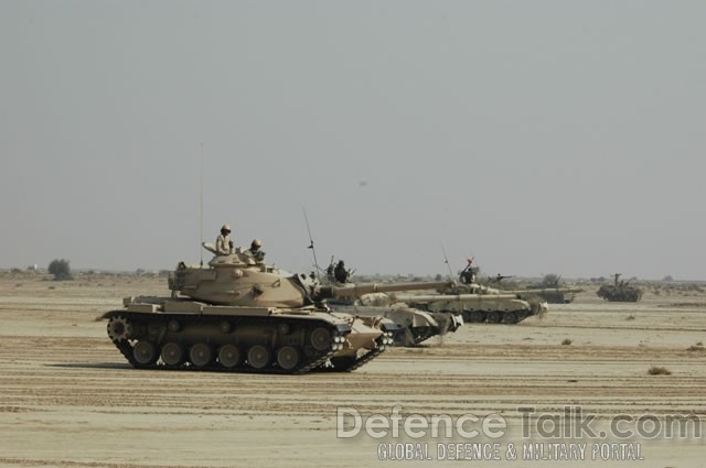 Army Tanks, Pak-Saudi Armed Forces Exercise