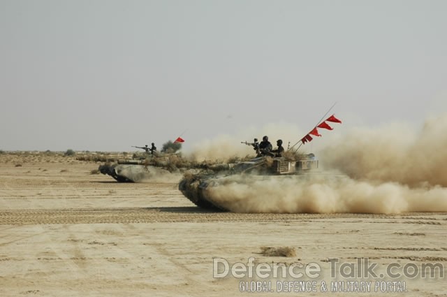 Army Tanks, Pak-Saudi Armed Forces Exercise