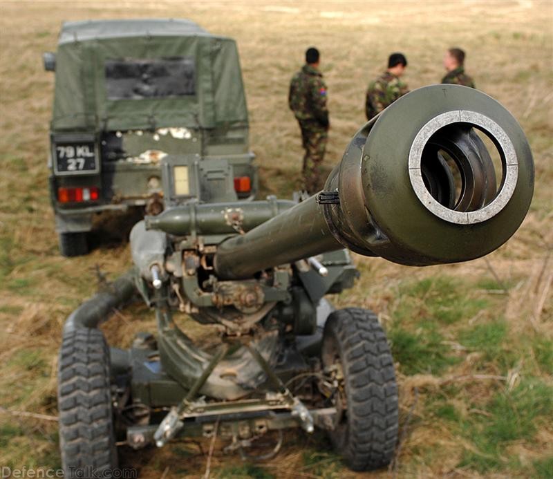 Army's 105mm Light Gun - British Army Firepower