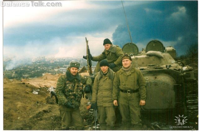 Arty btln command platoon, Grozny 2000