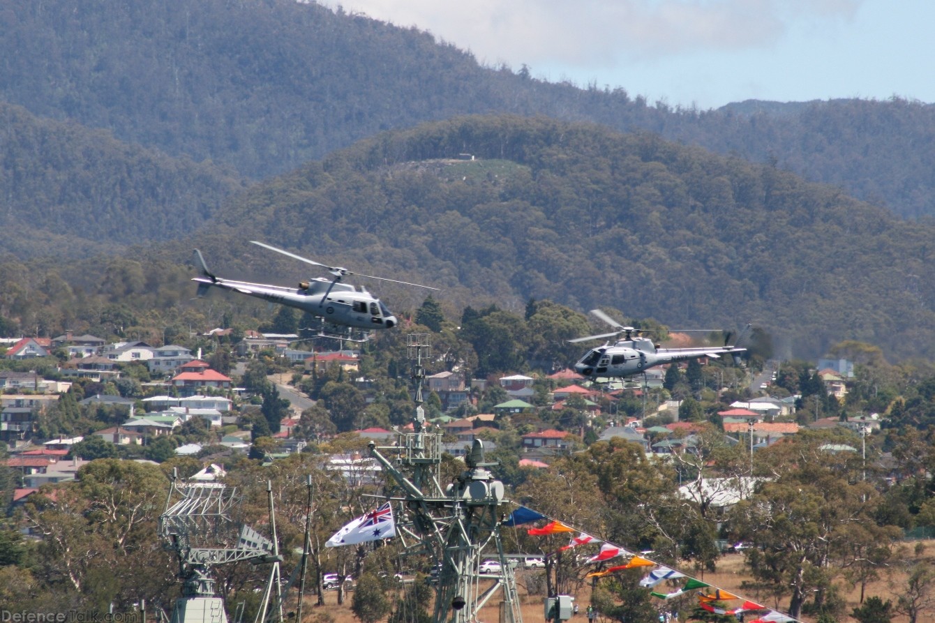 AS-350BA Squirrels at Royal Hobart Regatta