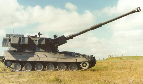AS90 BRAVEHEART 155MM SELF PROPELLED HOWITZER
