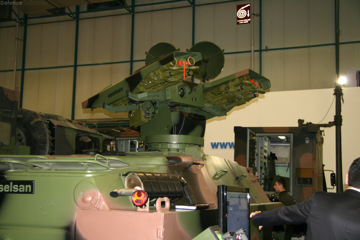 ASELSAN PEDESTAL MOUNTED IGLA SYSTEM on BRDM-2