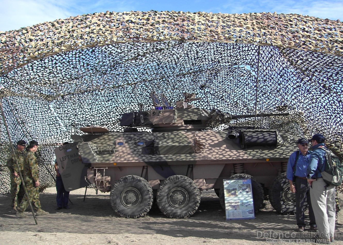 ASLAV LanDef Exhibition at Avalon Air Show 2007