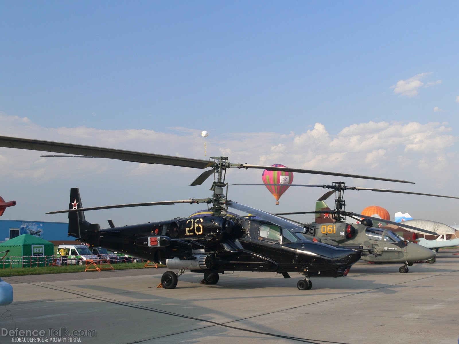 Attack helicopter - MAKS 2007 Air Show