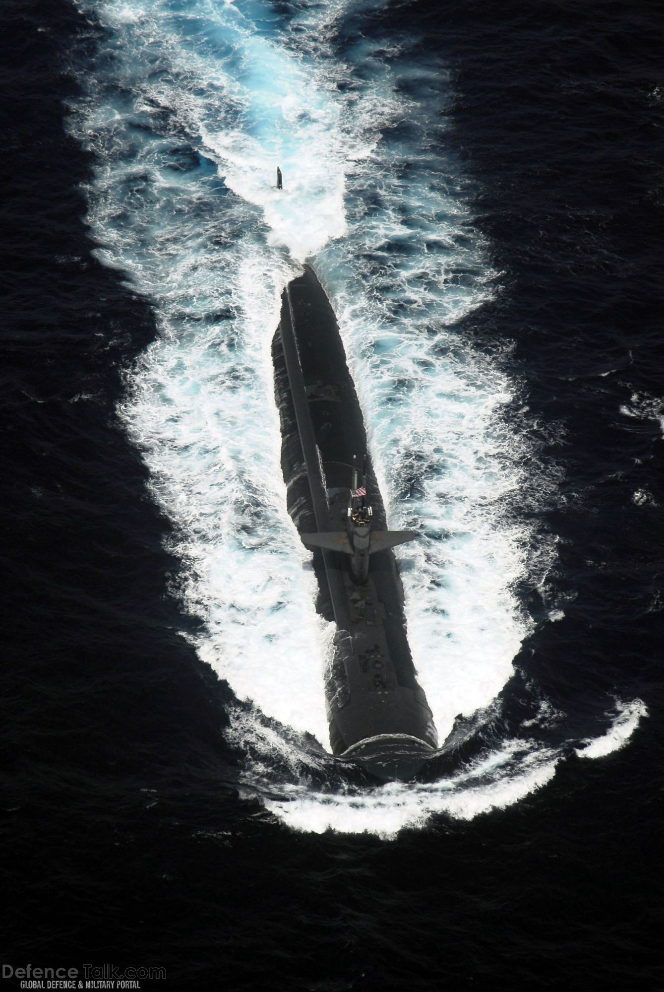 Attack submarine USS Chicago (SSN 721) - Malabar 07 Naval Exercise