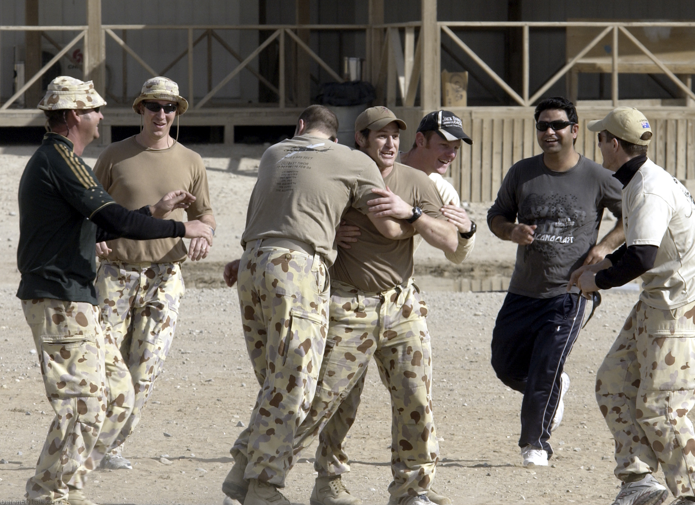 Australia and England cricket at Kandahar