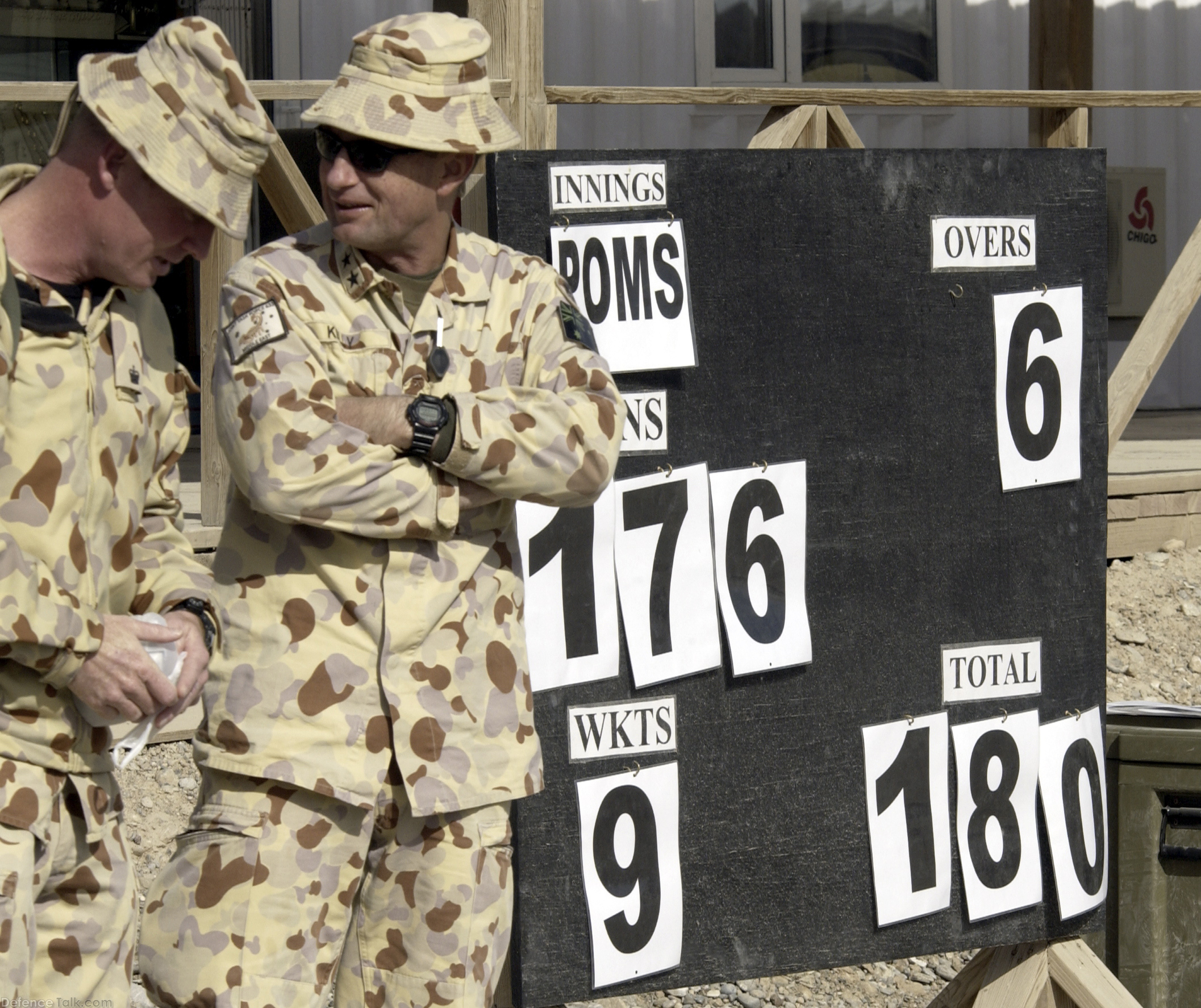 Australia and England scoreboard cricket at Kandahar
