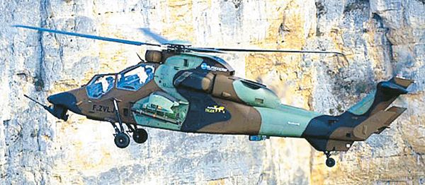 Australian Army Tiger aircraft flying "downunder" for the first t