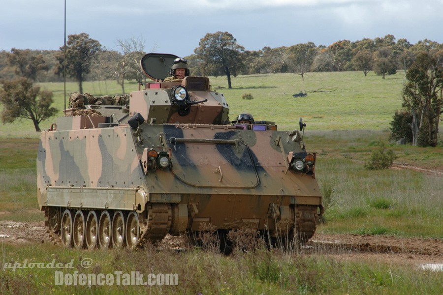 Australian Army's upgraded M113AS4 vehicle trials 5