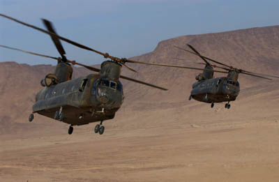 Australian Chinook Helicopters