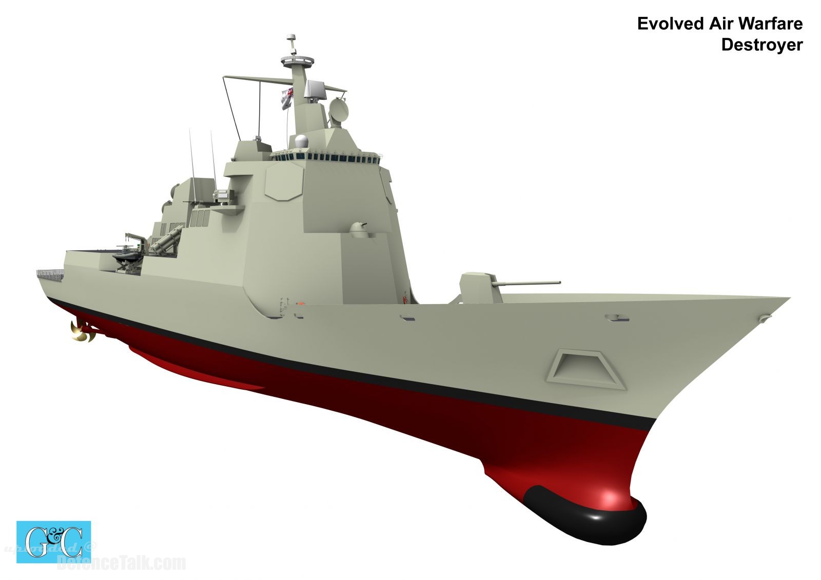 Australia's Air Warfare Destroyer, Evolved Design