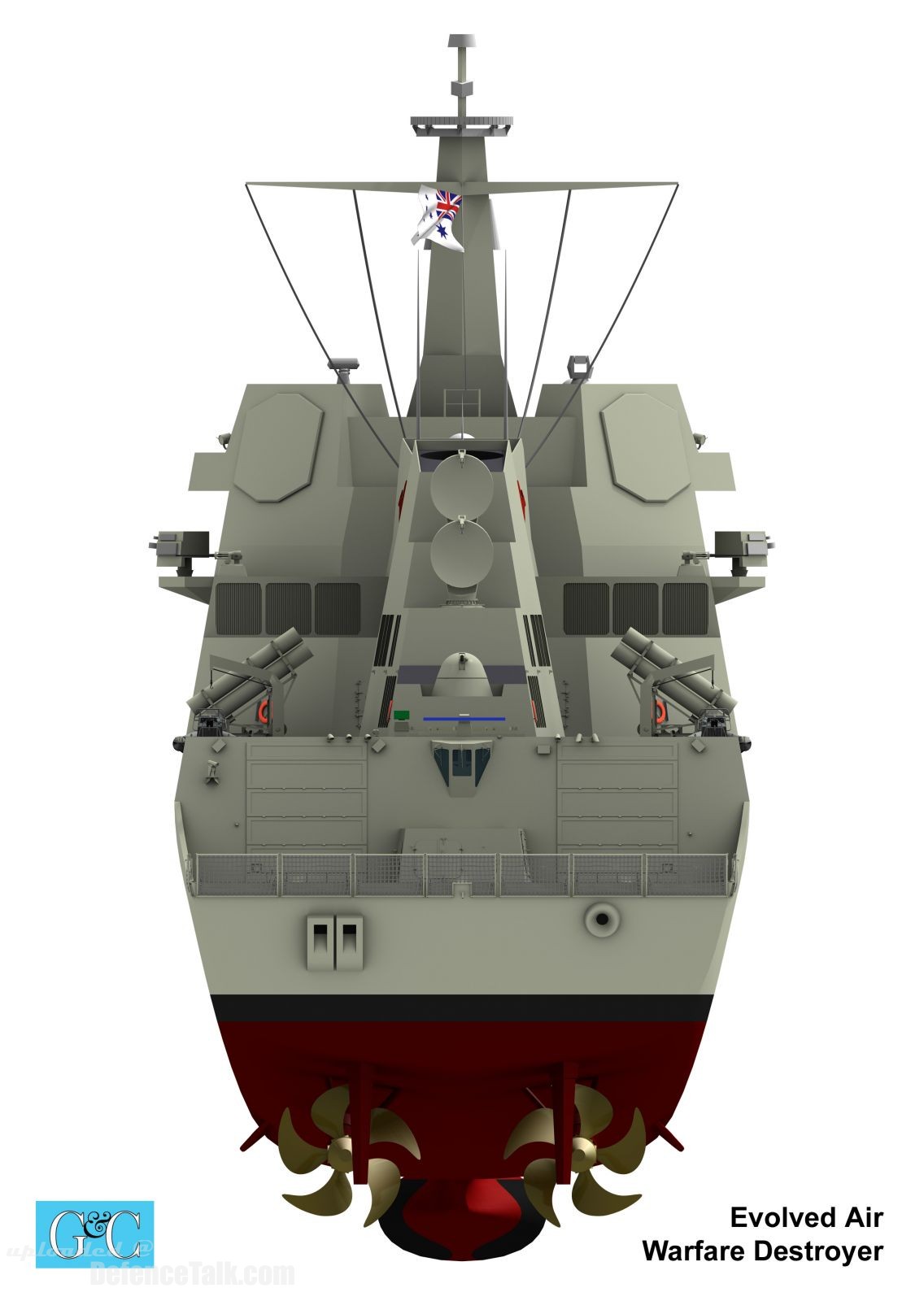 Australia's Air Warfare Destroyer, Evolved Design