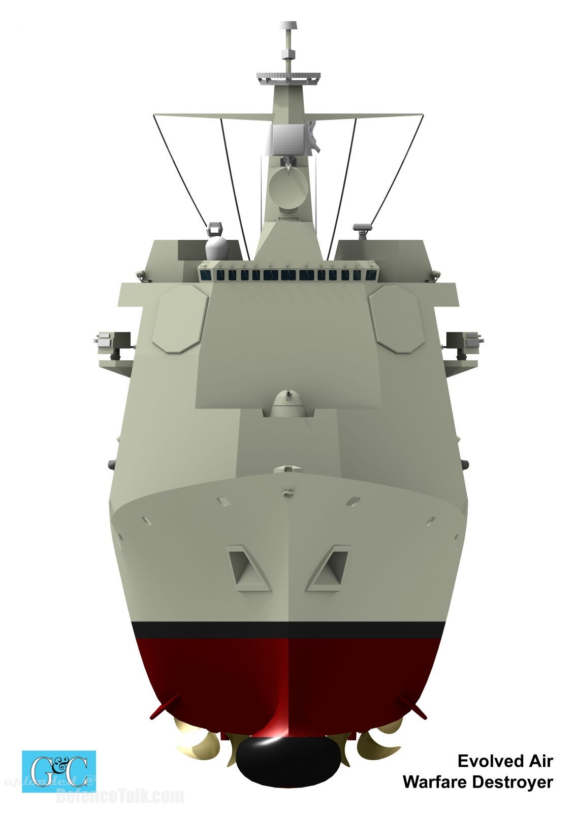 Australia's Air Warfare Destroyer, Evolved Design