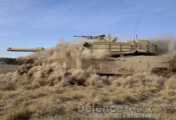 Australia's M1A1's on display