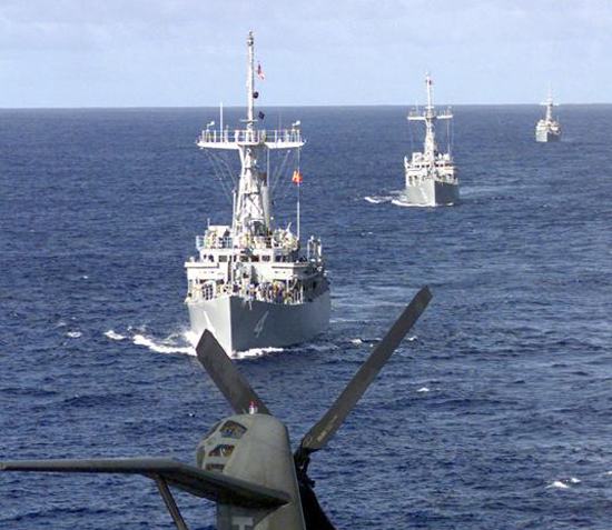 AVENGER CLASS MINE COUNTERMEASURES VESSEL, USA