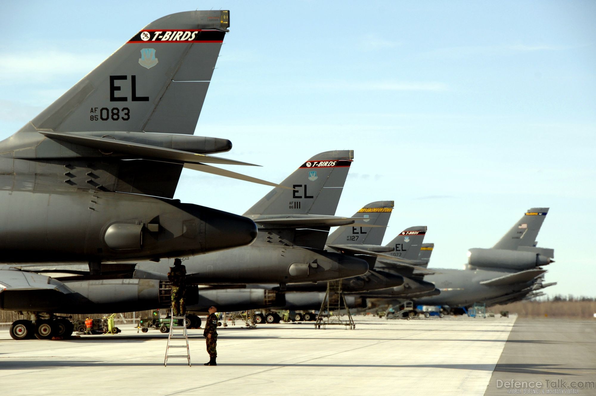 B-1B Bomber and KC-10 Extenders - Red Flag 2007, US Air Force