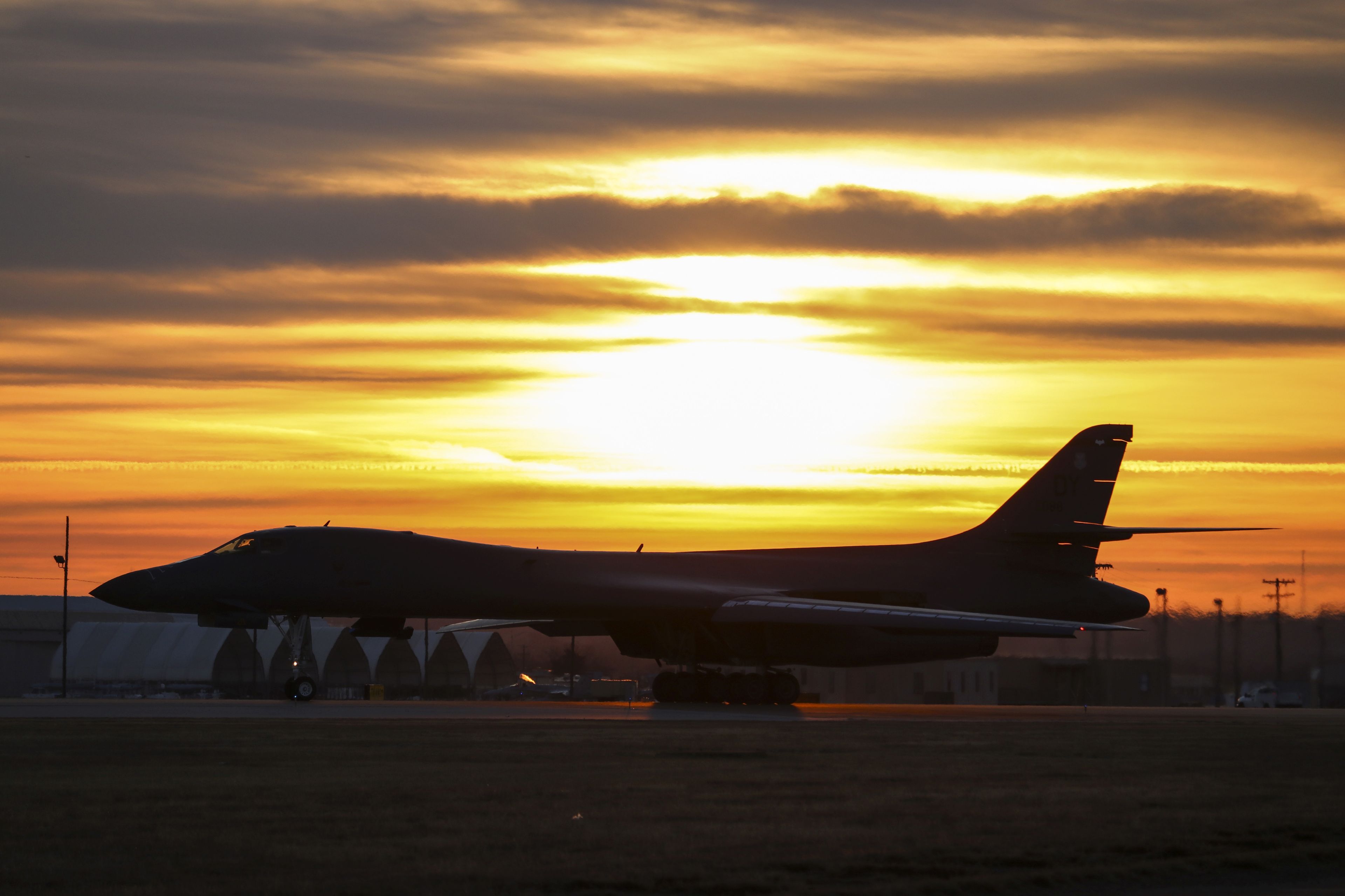 B-1B Lancer During Bomber Agile Combat Employment Exercise