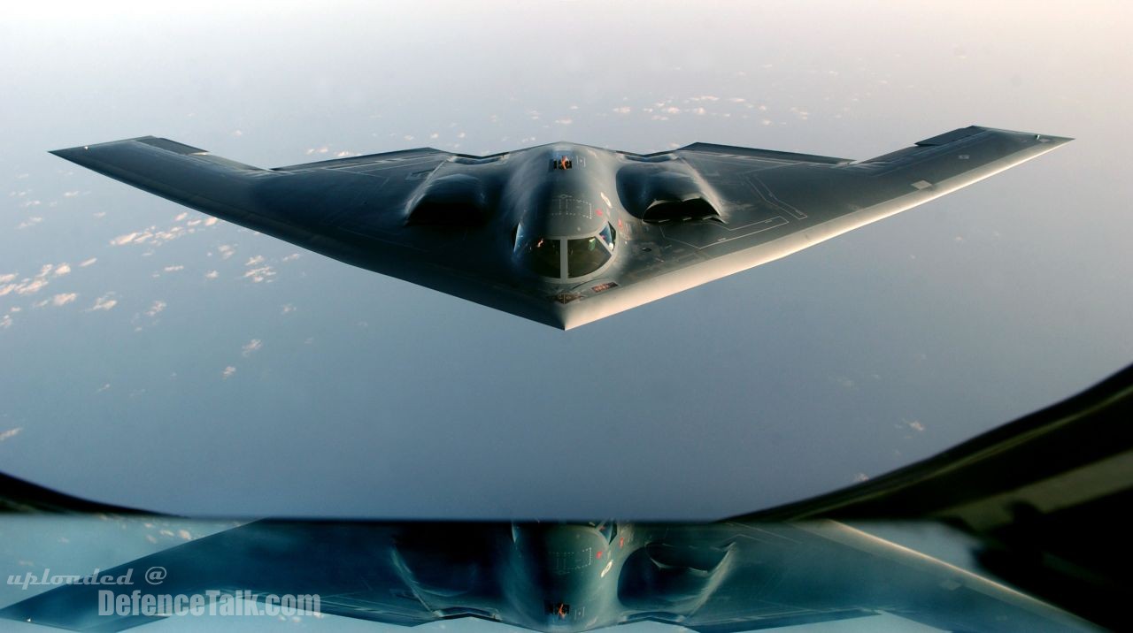 B-2 Spirit Stealth Bomber over Iraq - US Air Force