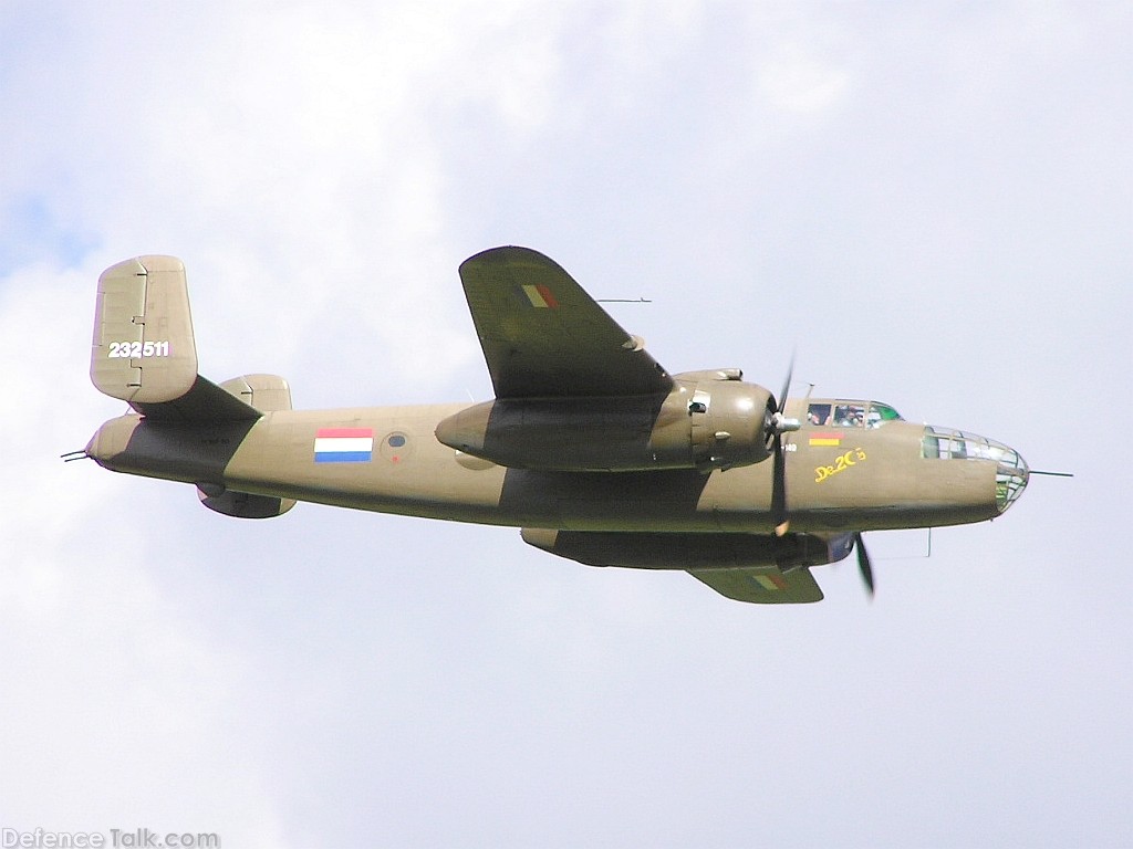 B-25J Mitchell Bomber Duke of Brabant Air Force