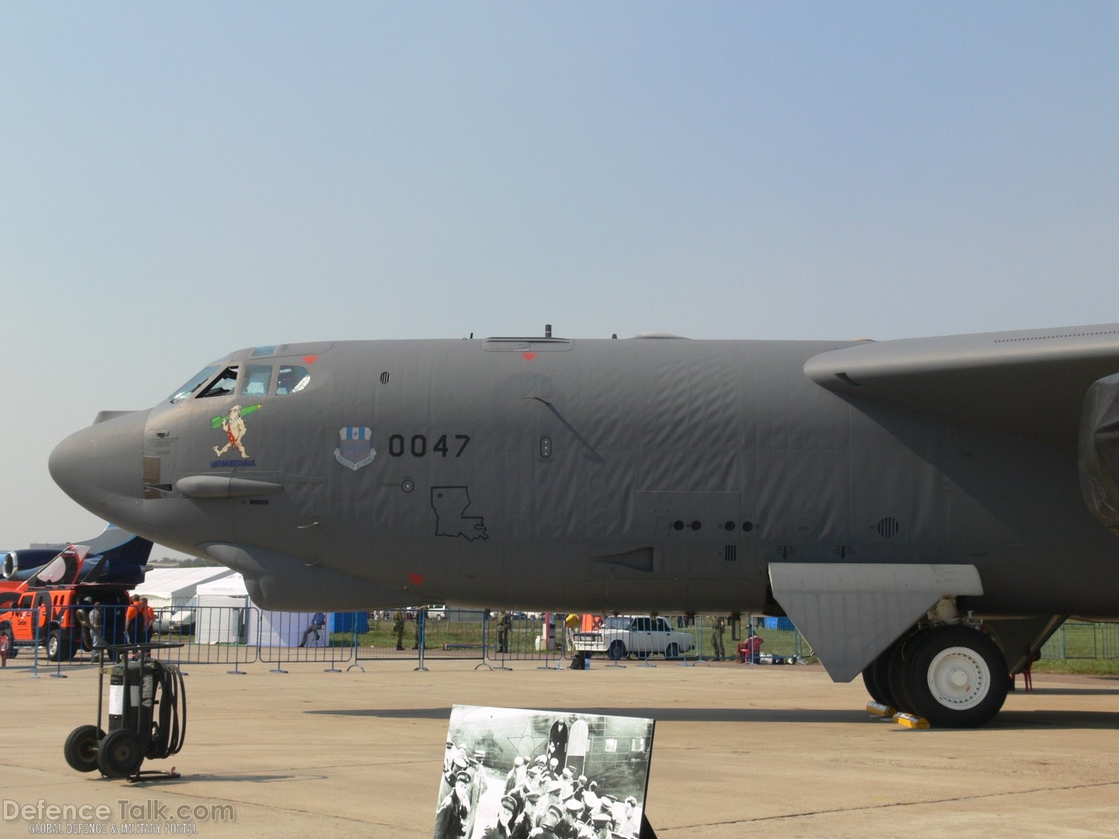 B-52 Bomber, USAF - MAKS 2007 Air Show