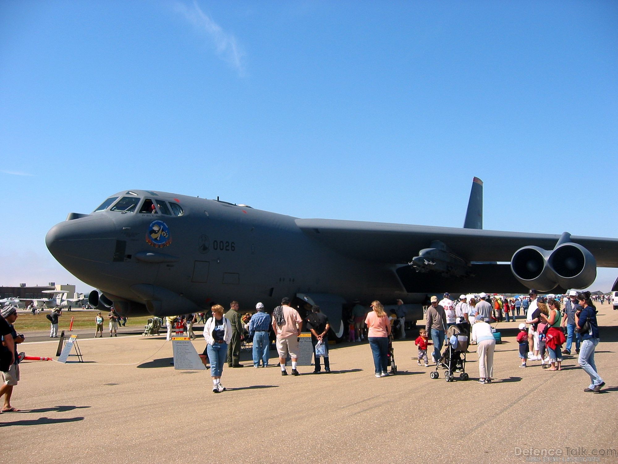 B-52H Bomber - NBVC Air Show 2007