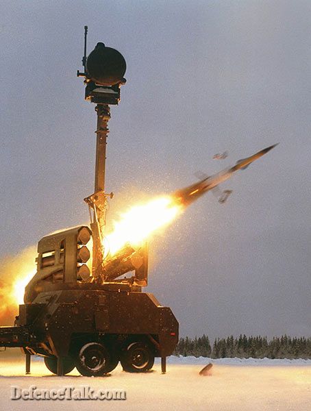 Bamse all-weather, all-target air defence missile system