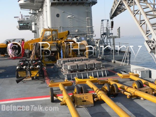 Barak VL SAM on INS Viraat