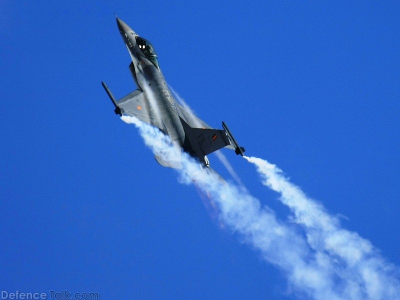 Belgian F-16 Falcon Fighter