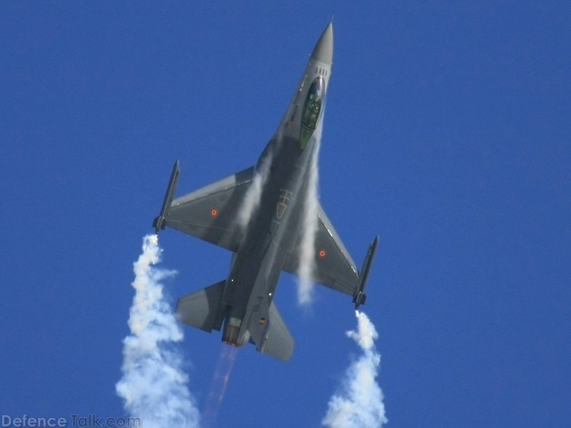 Belgian F-16 Falcon Fighter