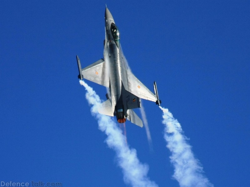 Belgian F-16 Falcon Fighter