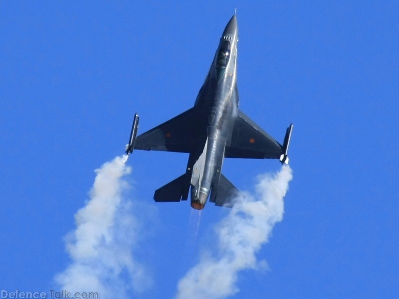 Belgian F-16 Falcon Fighter