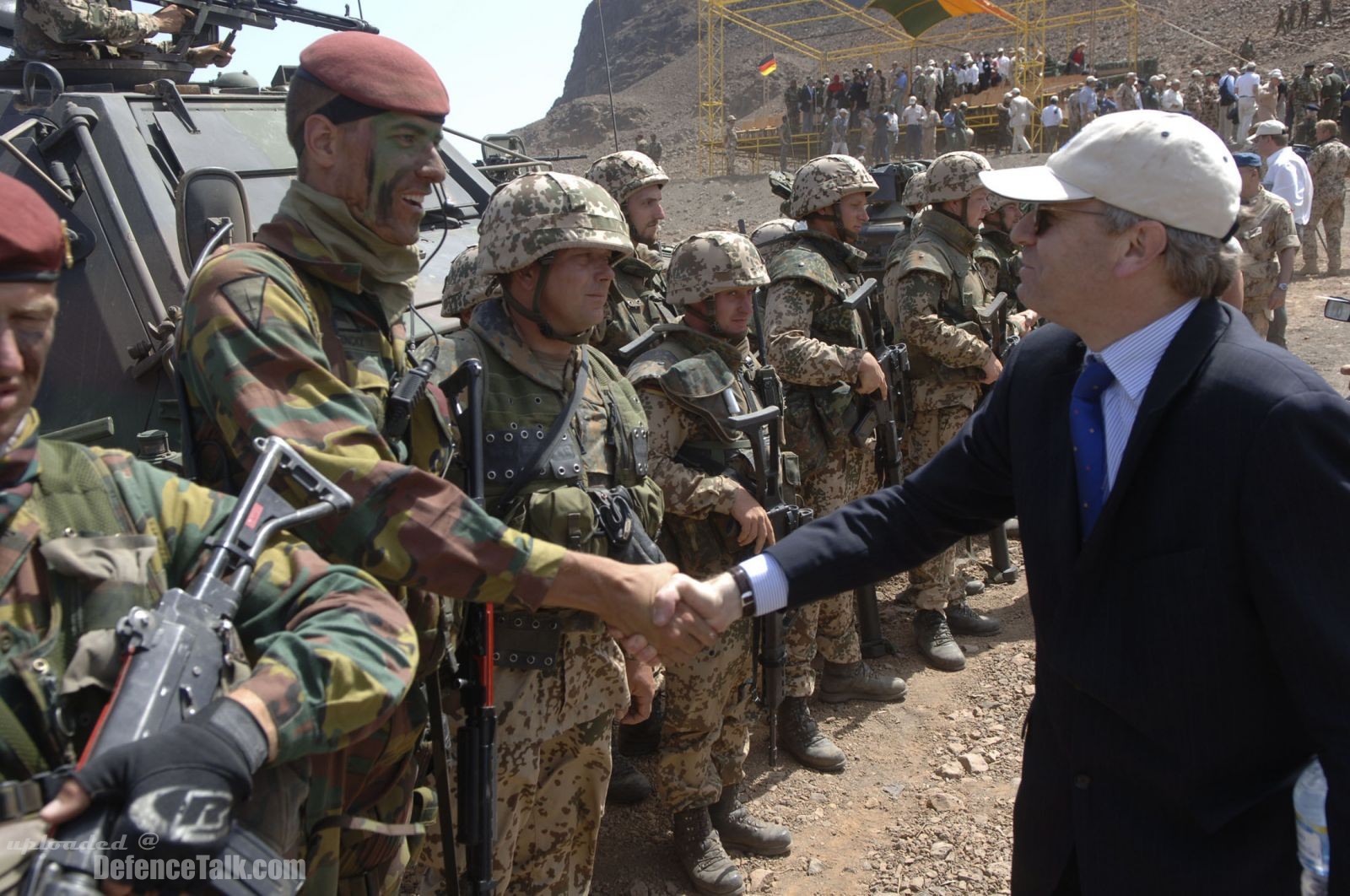 Belgian paratroops - NATO Response Force (NRF) Exercise