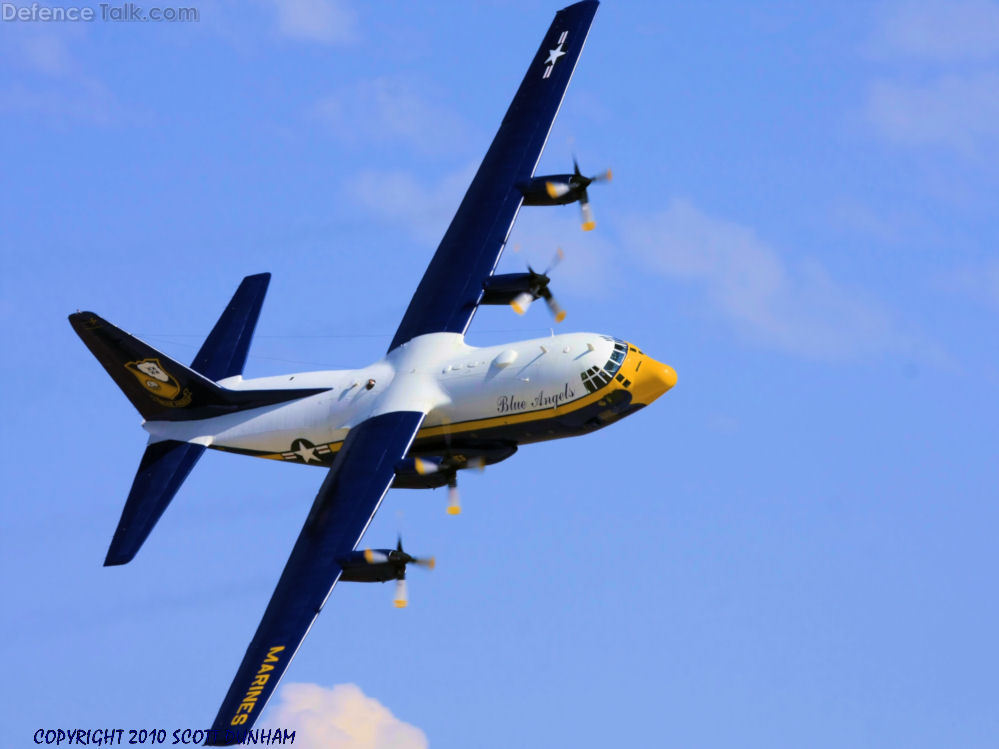 Blue Angels C-130T Hercules Transport - Fat Albert