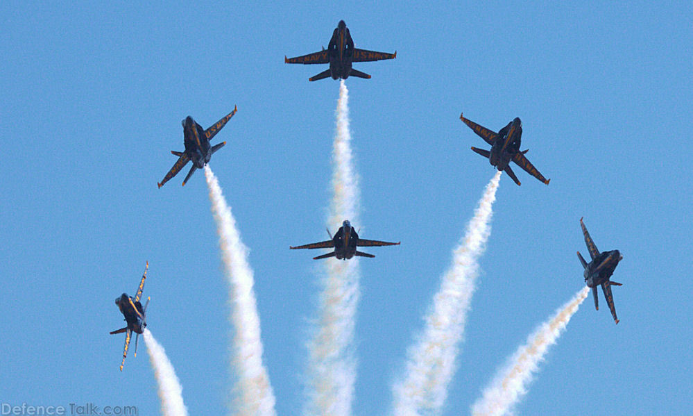 Blue Angels Flight Demonstration Team