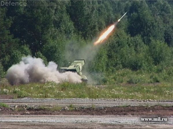 BM-21 Grad Firing