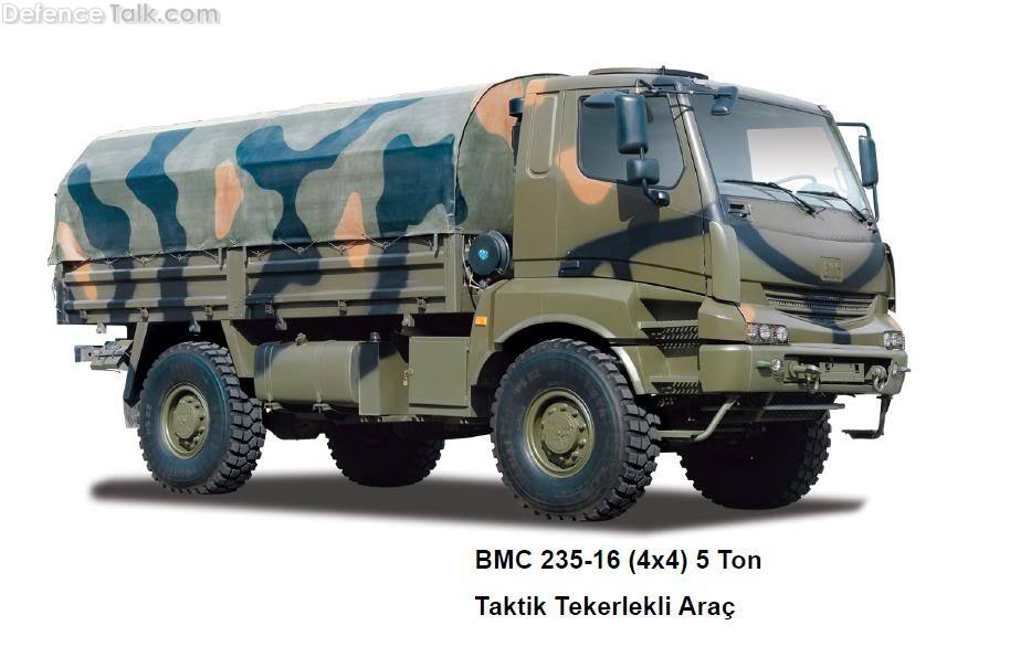 BMC 235-16 (4x4) 5 Tonne