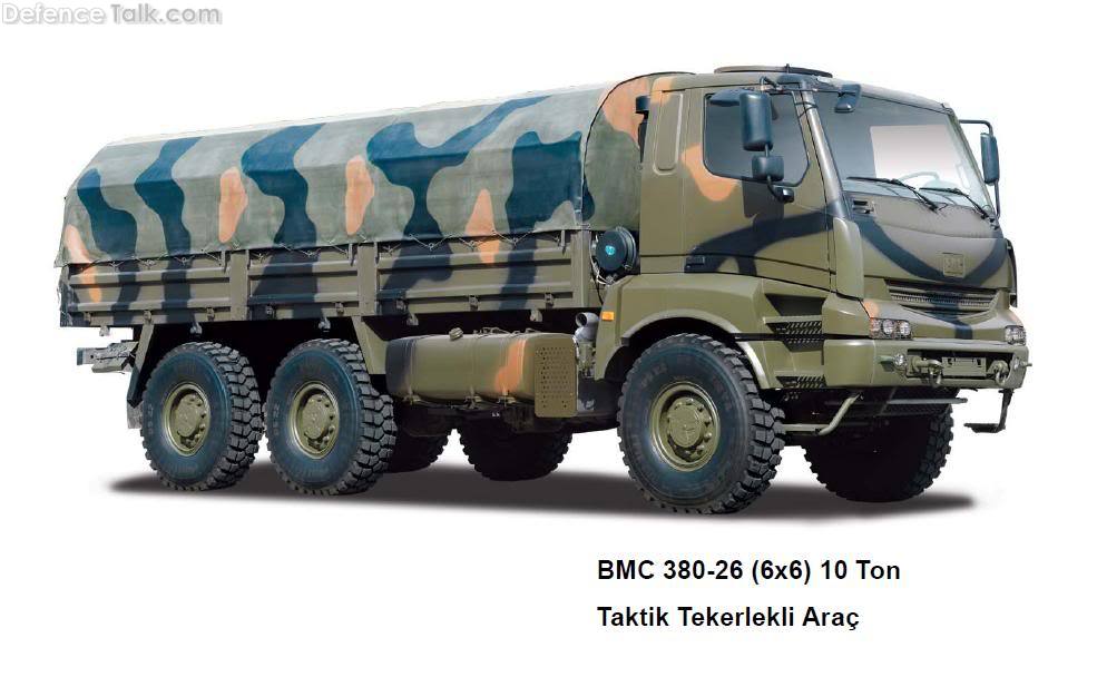 BMC 380-26 (6x6) 10 Tonne