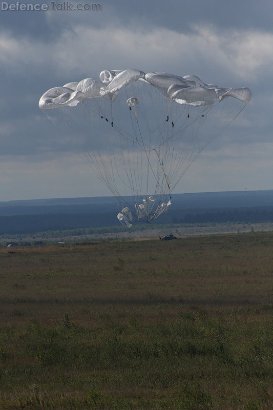 BMD-2 landing