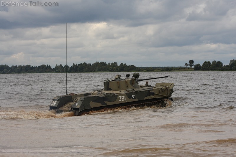 BMD-2 river crossing