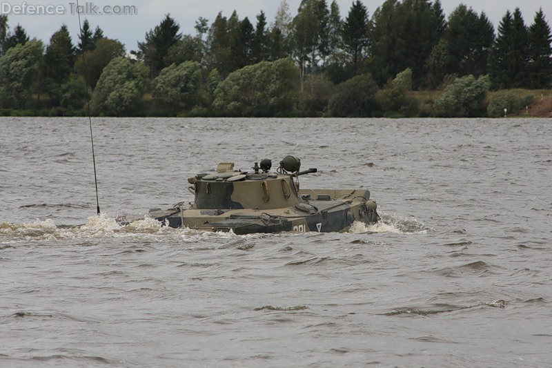 BMD-2 river crossing