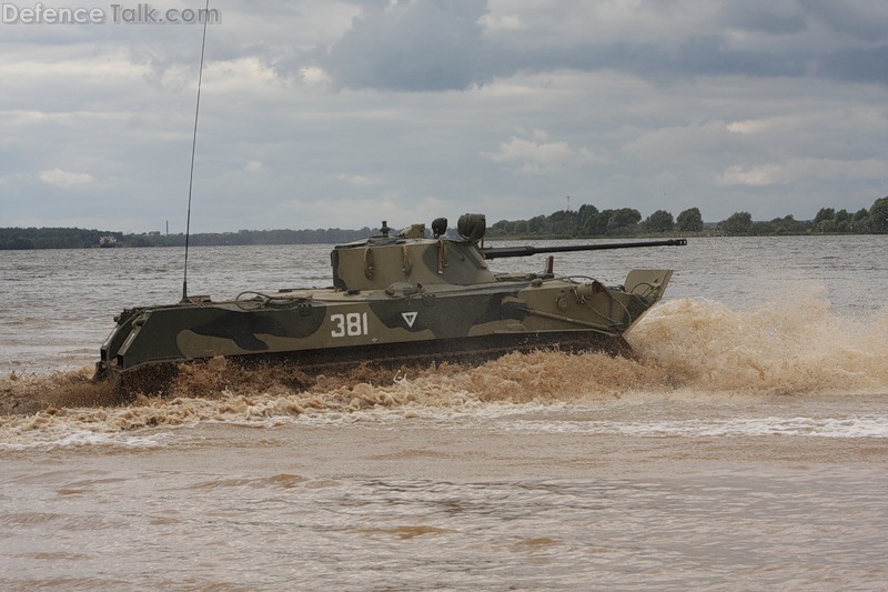 BMD-2 river crossing