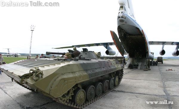 BMP-1 on tarmac