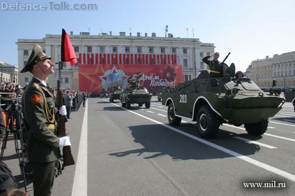 BRDM-2 on parade